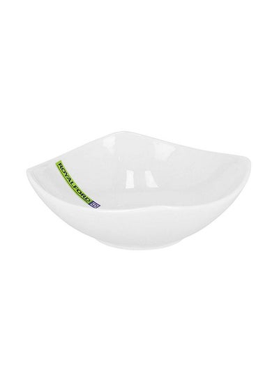 اشتري Magnesia Square Bowl أبيض 7.5 بوصة في الامارات