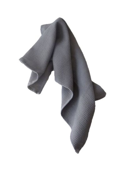 Buy Tea Towel Linen Dishcloth Dark Grey 42x64cm in UAE