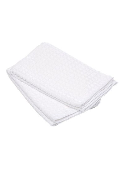 Buy 2-Piece Kitchen Towel Set White 40x48cm in Saudi Arabia