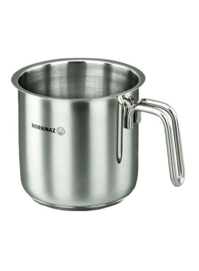 Buy Perla Stainless Steel Milkpan Silver 14x14cm in Saudi Arabia