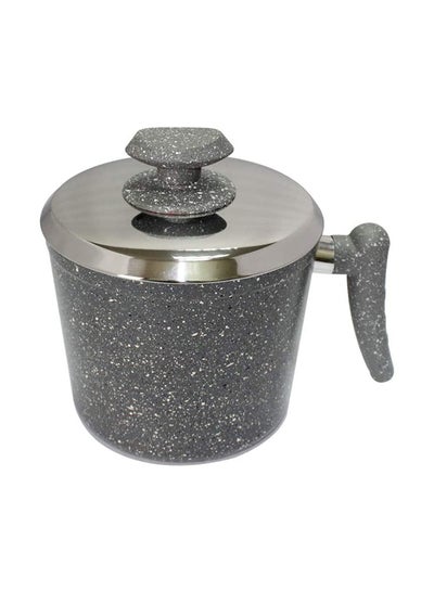 Buy Germanitium Milkpot With Lid Grey 22x16x17cm in UAE