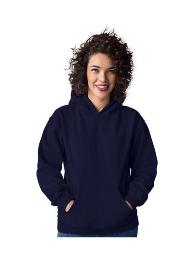 Buy Basic Plain Sweatshirt Navy in Egypt