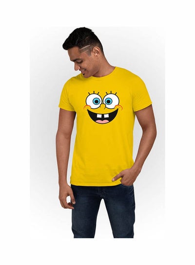 Buy T-Shirt For Men Yellow in Egypt