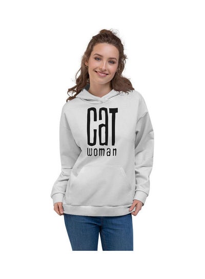 Buy Cat Woman Sweatshirt White in Egypt