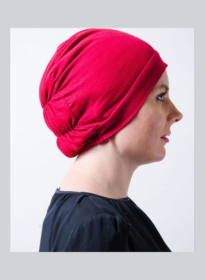 Buy Cotton Cap Bonnet Red in Egypt