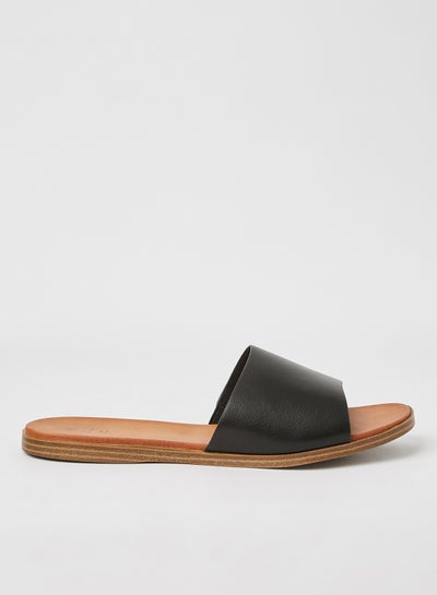 Buy Birdie Flat Sandals Black in Egypt