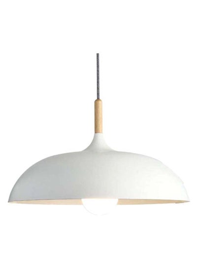 Buy Modern Nordic Wrought Chandelier White 14 x 36cm in Saudi Arabia