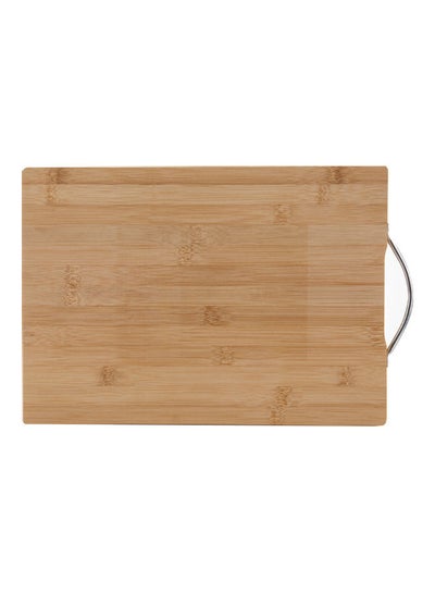 Buy Rectangular Chopping Board Brown 24x34cm in UAE