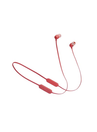 Buy Tune 125Bt Wireless In-Ear Headphones - Pure Bass - 16H Battery - Magnetic Cable - Multi-Point Connection Coral in Saudi Arabia