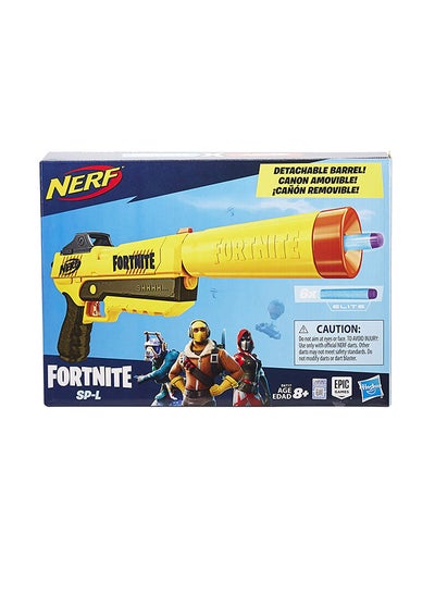 Buy Fortnite Blaster With Detachable Barrel And 6 Official Elite Darts 6.7x31.8x22.9cm in UAE