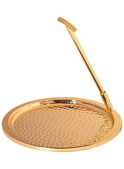 Buy Single Tray Gold 22x22cm in Saudi Arabia