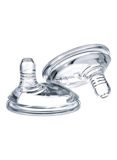 Buy Ultra Slow Flow Teats, Pack Of 2 - Clear in Saudi Arabia