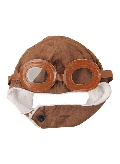 Buy Soft Warmer Winter Hat With Goggles And Aviator For Photography Props in Saudi Arabia