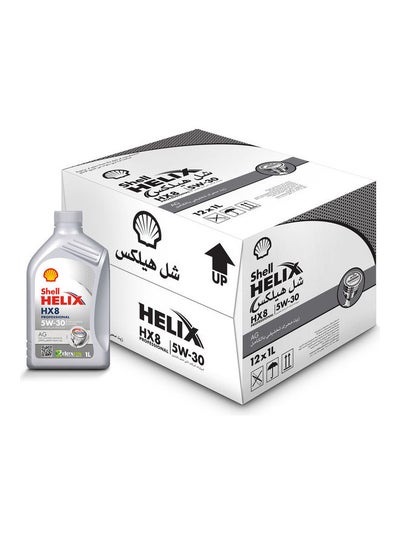 اشتري زيت محرك هيليكس HX8 Professional AG 5W-30 اصطناعي بالكامل (كرتونة 12 × 1 لتر) في السعودية