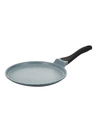 Buy Cast Aluminum Tawa Grey/Black 32cm in UAE