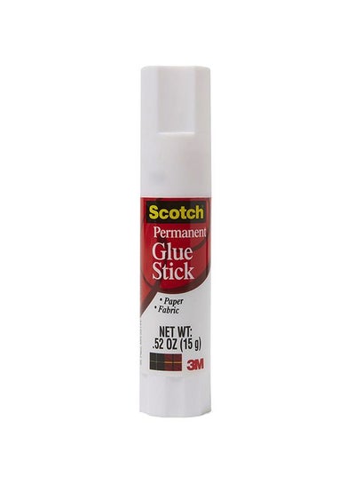 Buy Scotch Permanent Glue Stick 15g Clear in UAE