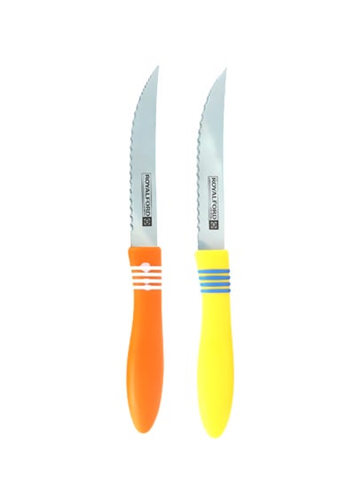 Buy 2-Piece Pairing Knives Set Assorted Color in UAE