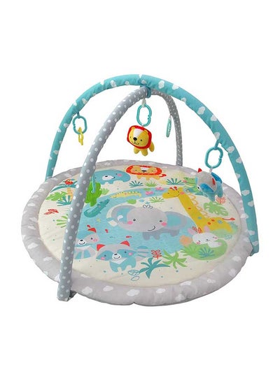 Buy Perky Baby Playmat And Activity Gym  Jungle 85x50X85cm in UAE