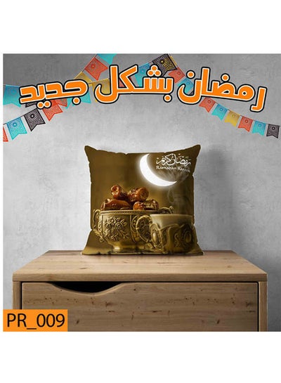 اشتري غطاء وسادة بطابع رمضان متعدد الألوان 40*40سم في مصر