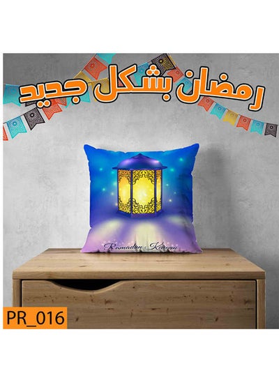 اشتري غطاء وسادة بطابع رمضان متعدد الألوان 40*40سم في مصر