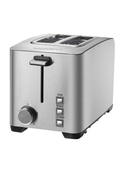 Buy 2-Slice Electric Stainless Steel Toaster  With Crump Tray 850 W 05-2500-02 Silver in Saudi Arabia