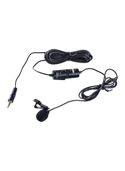 Buy Deluxe Lavalier Clip-On Microphone 182.11174230.18 Black in Egypt