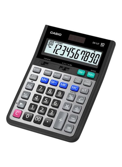 Buy 10-Digit Basic Calculator Grey/Black/Silver in Saudi Arabia