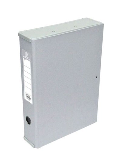 Buy Colored PP Rigid Box File Grey in UAE