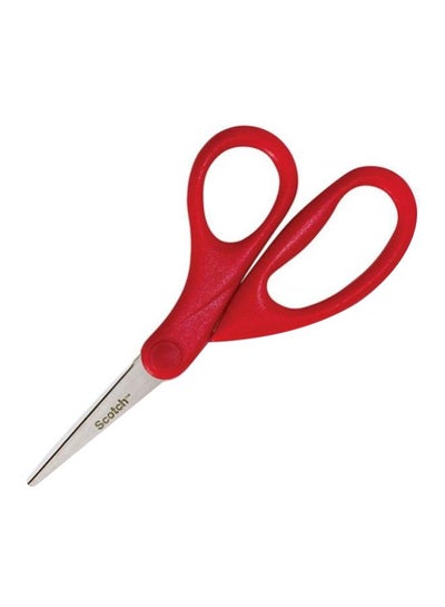 Buy Multi Purpose Stainless Steel Scissor Red/Silver in UAE