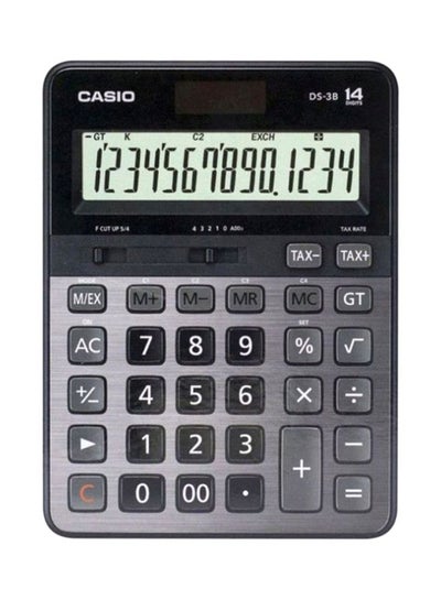 Buy 14-Digit Financial And Business Calculator Grey/Black in UAE