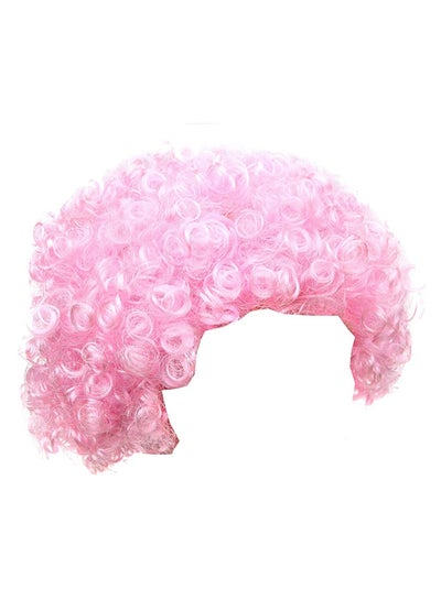 اشتري Party Disco Funny Afro Clown Football Fan-Kids Masquerade Wig روز 25x16x5 سنتيمتر في الامارات