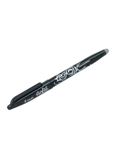 Buy Frixion Erasable Gel Ink Pen Black/White in UAE