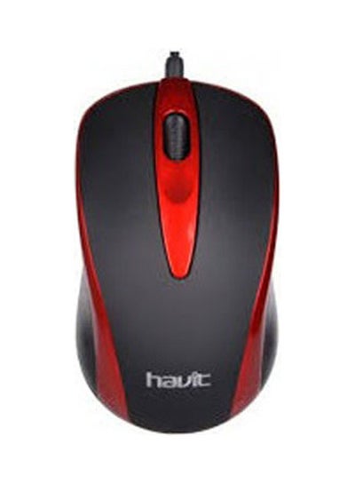 Buy Wired Optical Mouse Red in Egypt
