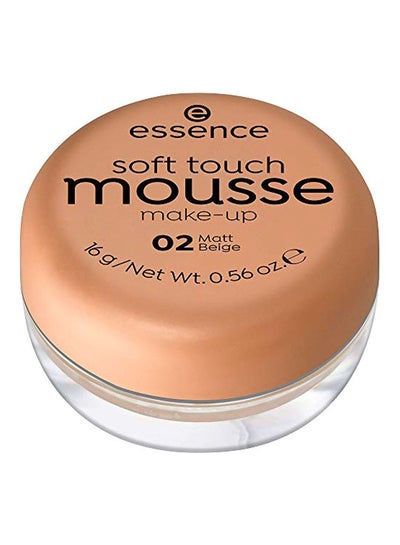 Buy Soft Touch Mousse Face Make-Up 02 Matt Beige in Egypt