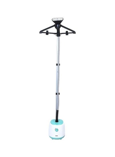 Buy Garment Steamer -  Portable 2 Steam Levels, Overheat & Thermostat Protection, 2L Water Tank, 45s Preheat Time, High Quality Adjustable Poles, Water level Protection 2 L 1800 W GGS9695 White/Green in Saudi Arabia