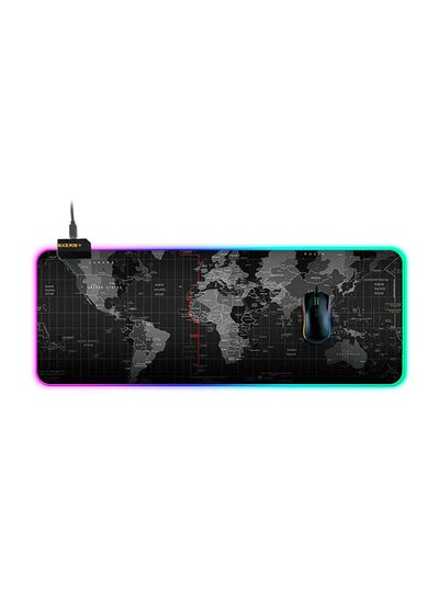 Buy RGB Gaming World Map Mouse Pad With 14 Lighting Modes in Egypt