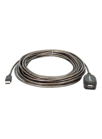 اشتري 150248 Hi-Speed USB Active Extension Cable, Daisy-Chainable, A Male / A Female 10متر أسود في مصر