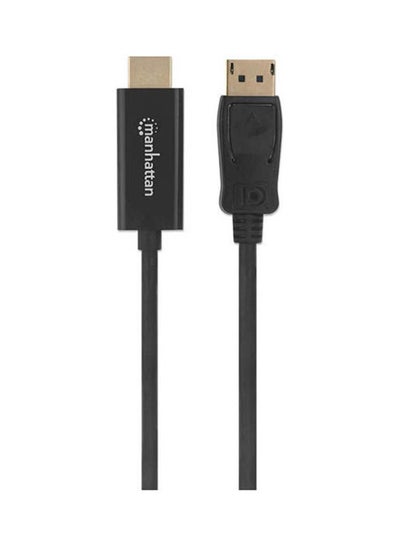 Buy 152679 DisplayPort Male to HDMI Male Cable Black in Egypt