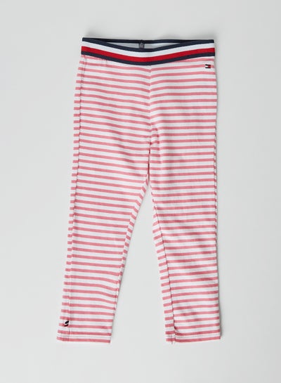 Buy Baby Striped Leggings Exotic Pink in Saudi Arabia