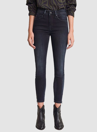 Buy Push-In Capri Jeans Blue in Saudi Arabia