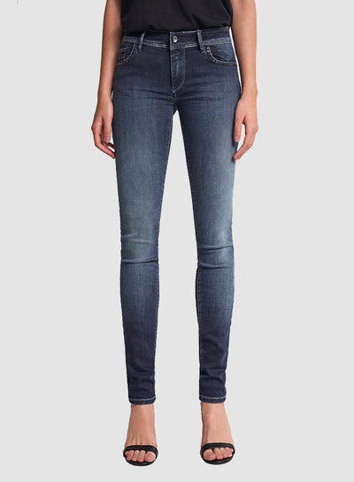 Buy Push-Up Slim Jeans Blue in Saudi Arabia