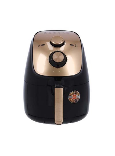 Krypton Air Fryer With Timer 3.5 Liter - Black & Gold