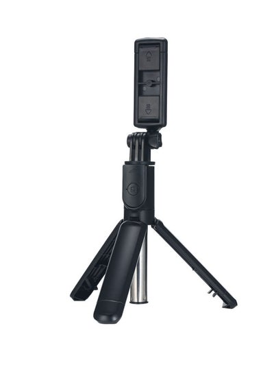 Buy Bluetooth Selfie Stick Black in Saudi Arabia