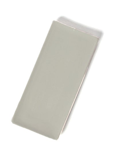 Buy Rectangle Serving Flat Plate White 21x9.5cm in Saudi Arabia