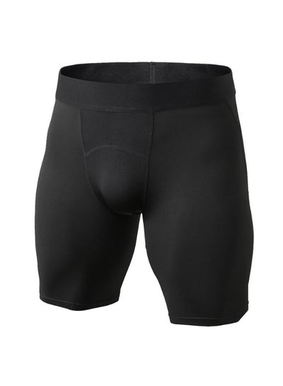 Buy Sports Underwear Breathable Boxer Briefs Black in Saudi Arabia