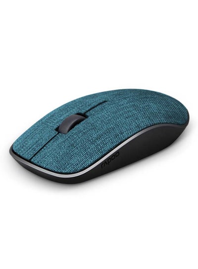 Buy M200 Plus Silent Mult-Mode Wireless Mouse,Fabric Material,Bluetooth 3.0/4.0/2.4Ghz 1300 dpi Black in UAE