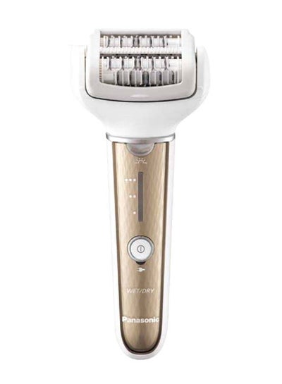 Buy Professional Wet And Dry Epilator White/Gold in UAE