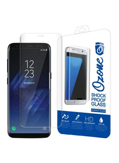 Buy Tempered Glass Screen Guard For Samsung Galaxy S8 Plus Clear in UAE