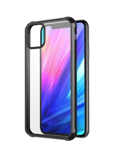 Buy Protective Case Cover For Apple iPhone 11 Pro Black/Clear in Saudi Arabia