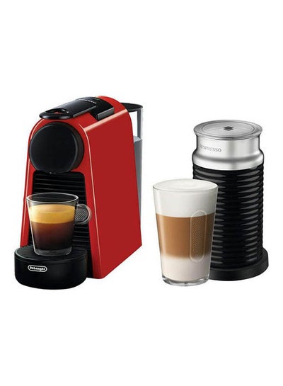 Buy Essenza Mini Coffee Machine With Aeroccino By Magimix 0.6 L NES4999e Ruby Red in UAE